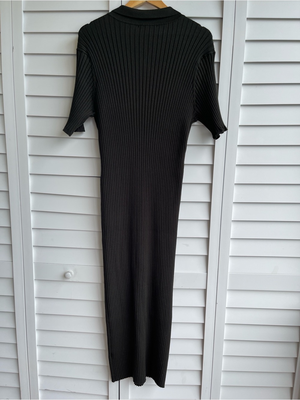 Antonio Melani Charlee Ribbed Knit Midi Dress | NWT | Size XL | Hunter Green - Picture 7 of 14